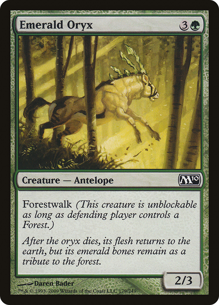 Emerald Oryx (M10-179) - Magic 2010