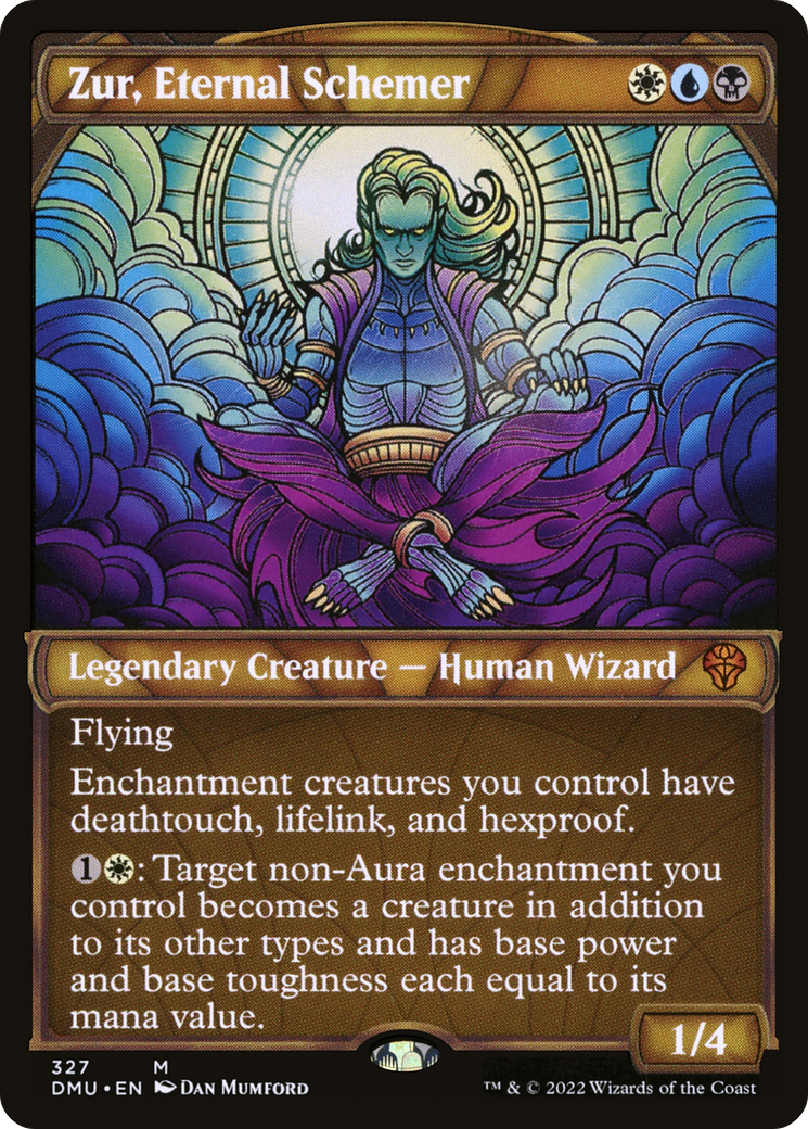 Zur, Eternal Schemer (DMU-327) - Dominaria United: (Showcase) Foil