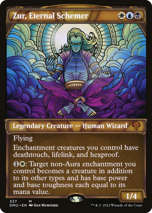 Zur, Eternal Schemer (DMU-327) - Dominaria United: (Showcase) Foil