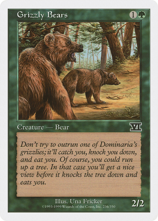 Grizzly Bears (6ED-236) - Classic Sixth Edition