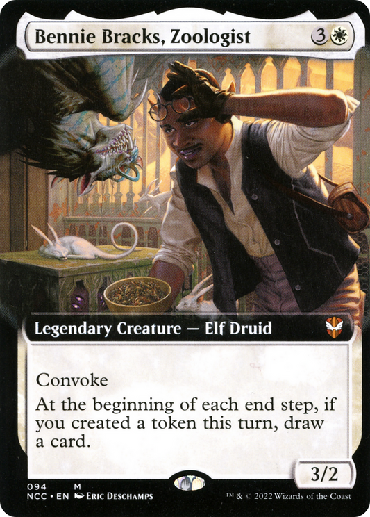 Bennie Bracks, Zoologist (Extended Art) (NCC-094) - New Capenna Commander: (Extended Art) Foil