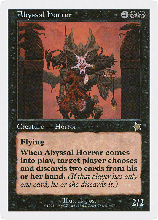 Abyssal Horror (S99-063) - Starter 1999