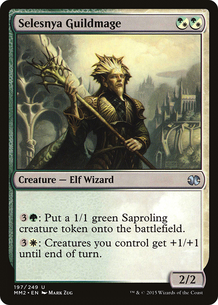 Selesnya Guildmage  (MM2-197) - Modern Masters 2015 Foil