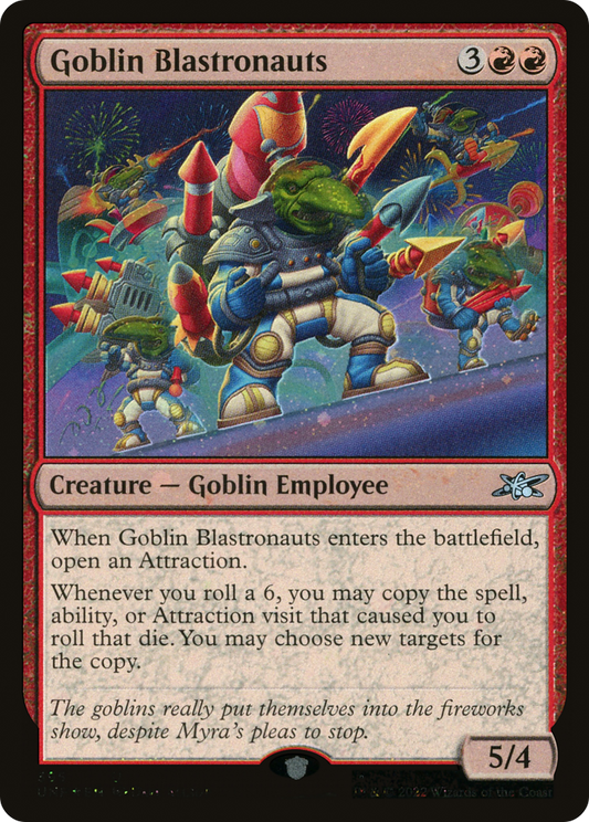 Goblin Blastronauts (UNF-395) - Unfinity Foil