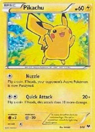 Pikachu 5/12 - McDonalds Collection 2014 Holofoil