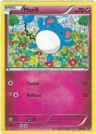 Marill 10/12 - McDonalds Collection 2015 Holofoil