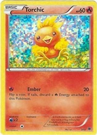Torchic (3/12) - McDonalds Promos 2015 Holofoil - Promo