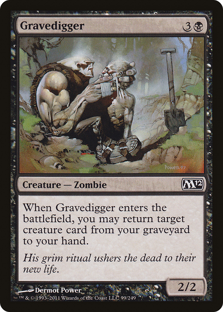 Gravedigger (M12-099) - Magic 2012