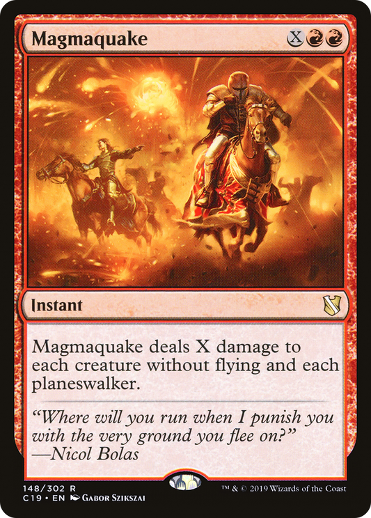 Magmaquake (C19-148) - Commander 2019