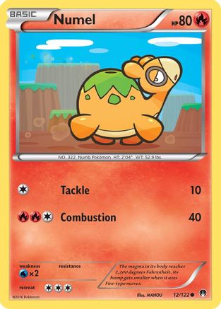 Numel 12/122 - BREAKpoint Reverse Holofoil