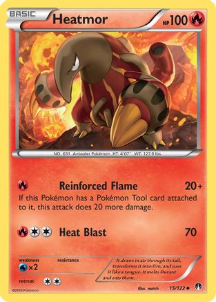 Heatmor 015 - XY  BREAKpoint Normal - Uncommon