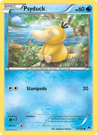 Psyduck 16/122 - BREAKpoint Reverse Holofoil