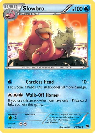 Slowbro 20/122 - BREAKpoint Reverse Holofoil