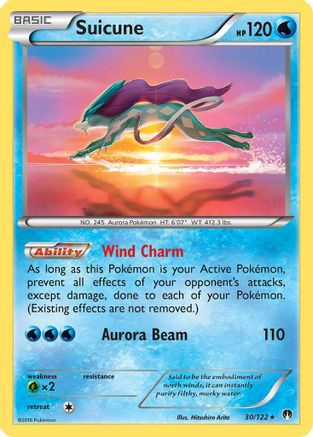 Suicune 30/122 - BREAKpoint Holofoil