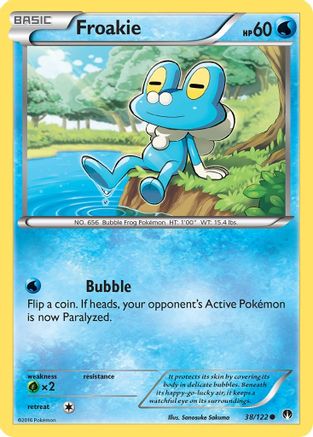 Froakie 38/122 - BREAKpoint Reverse Holofoil