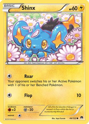 Shinx 44/122 - BREAKpoint Reverse Holofoil