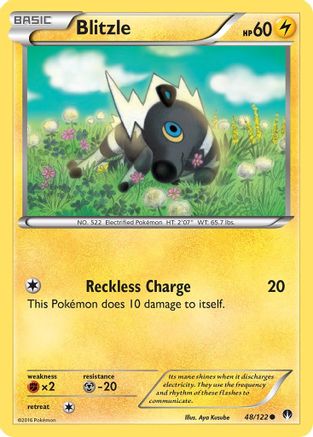 Blitzle 048 - XY  BREAKpoint Reverse Holofoil - Common