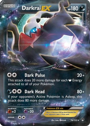 Darkrai-EX 74/122 - BREAKpoint Holofoil