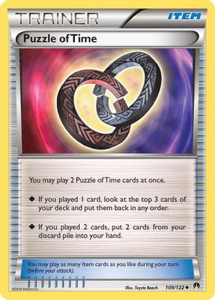 Puzzle of Time 109/122 - BREAKpoint Reverse Holofoil