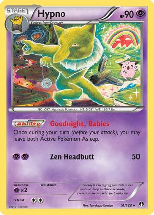 Hypno 051/122 - XY  BREAKpoint Normal - Rare