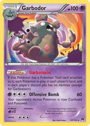 Garbodor 57/122 - BREAKpoint Holofoil