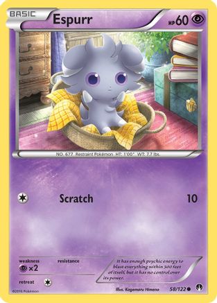 Espurr 058/122 - XY  BREAKpoint Normal - Common