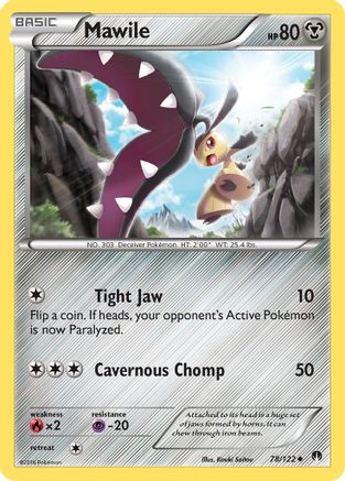 Mawile 78/122 - BREAKpoint Reverse Holofoil