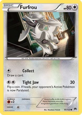 Furfrou 095 - XY  BREAKpoint Normal - Common