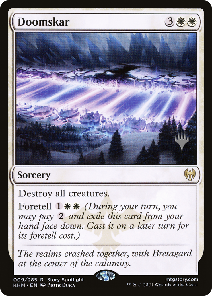 Doomskar (PPKHM-09P) - Kaldheim Promos (Promo Pack) Foil