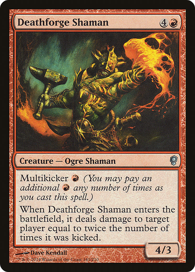 Deathforge Shaman (CNS-141) - Conspiracy Foil