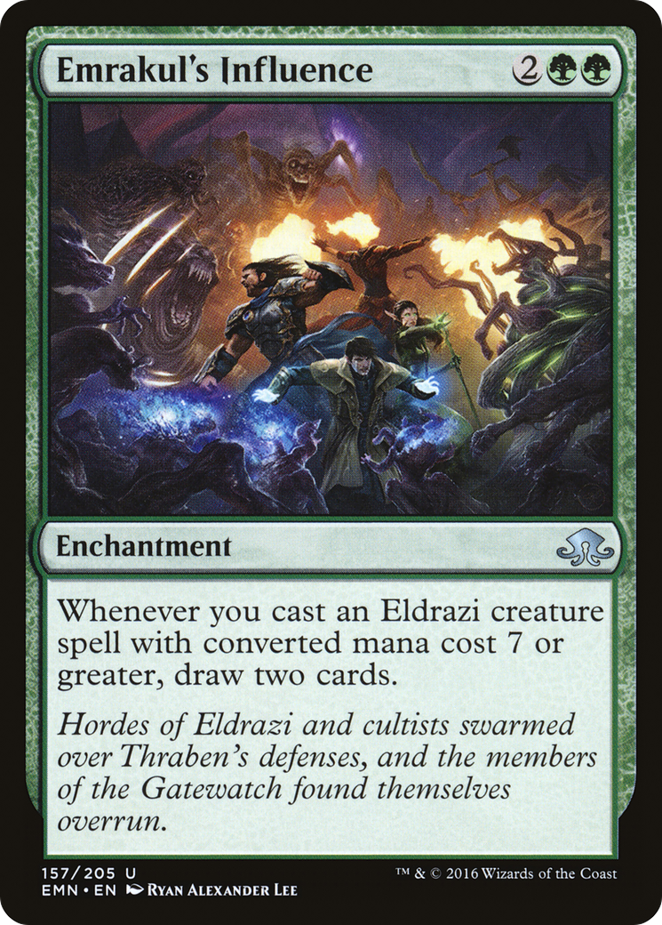 Emrakul's Influence (EMN-157) - Eldritch Moon