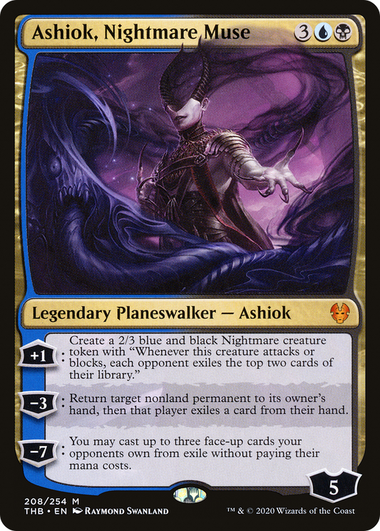 Ashiok, Nightmare Muse (THB-208) - Theros Beyond Death