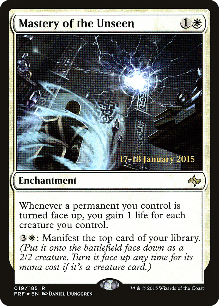 Mastery of the Unseen (PFRF-19S) - Fate Reforged Promos Foil