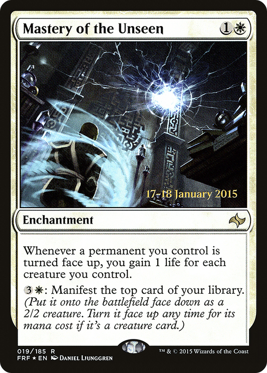 Mastery of the Unseen (PFRF-19S) - Fate Reforged Promos Foil