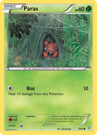 Paras - 006/83 - Generations Reverse Holofoil