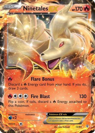 Ninetales EX 013/83 - Generations Holofoil - Ultra Rare