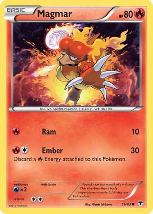 Magmar - 016/83 - Generations Reverse Holofoil