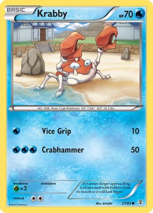Krabby - 021/83 - Generations Normal