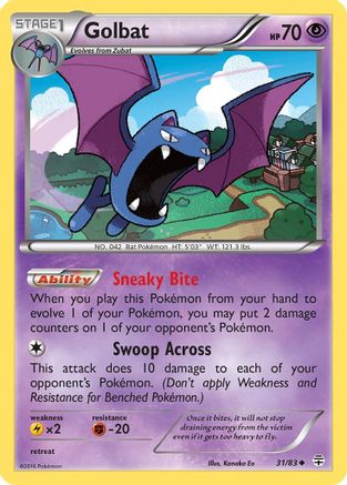 Golbat - 031/83 - Generations Reverse Holofoil