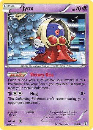 Jynx - 036/83 - Generations Reverse Holofoil