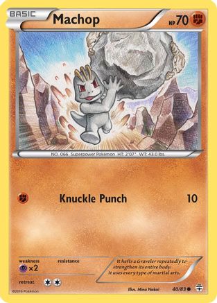 Machop - 040/83 - Generations Reverse Holofoil