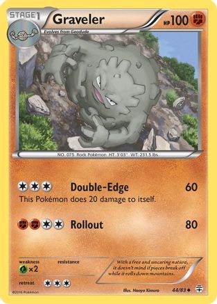 Graveler - 044/83 - Generations Normal