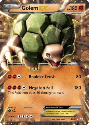 Golem EX 046/83 - Generations Holofoil - Ultra Rare