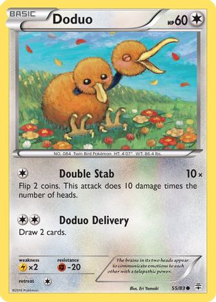 Doduo 55/83 - Generations Reverse Holofoil