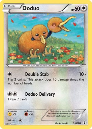 Doduo - 055/83 - Generations Reverse Holofoil