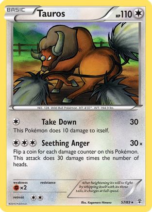 Tauros - 057/83 - Generations Normal