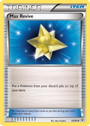 Max Revive 65/83 - Generations Reverse Holofoil