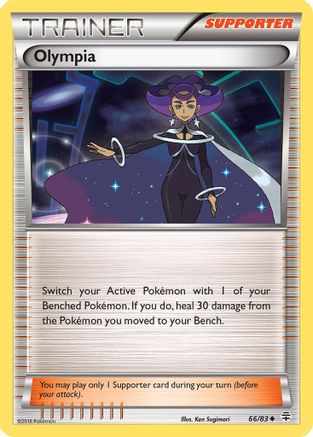 Olympia - 066/83 - Generations Reverse Holofoil