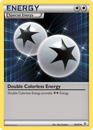 Double Colorless Energy - 074/83 - Generations Reverse Holofoil