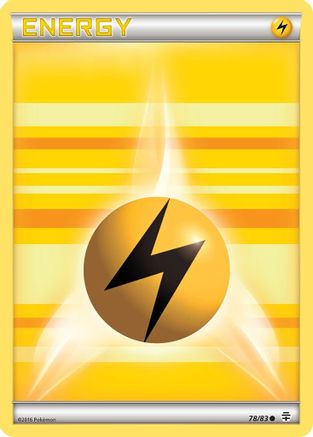 Lightning Energy - 078/83 - Generations Reverse Holofoil